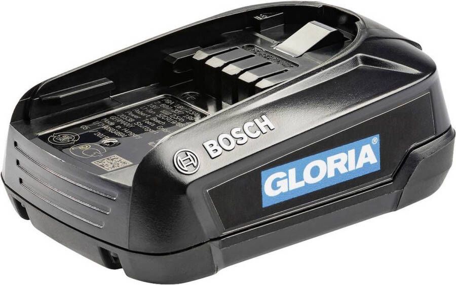 Gloria Haus und Garten 2.5 Ah Bosch Akku 729101.0000 Gereedschapsaccu 18 V 2.5 Ah Li-ion