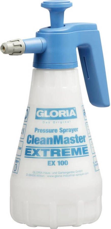 Gloria Haus und Garten Gloria CleanMaster Extreme EX 100 Fijnsproeier Oliebestendig 1L
