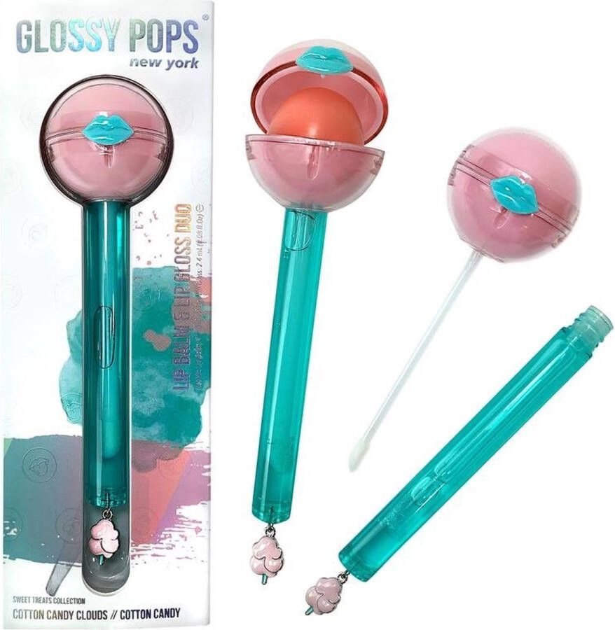 Glossy Pops Sweet Treats Collection Lipgloss Lippenbalsem Cotton Candy Clouds