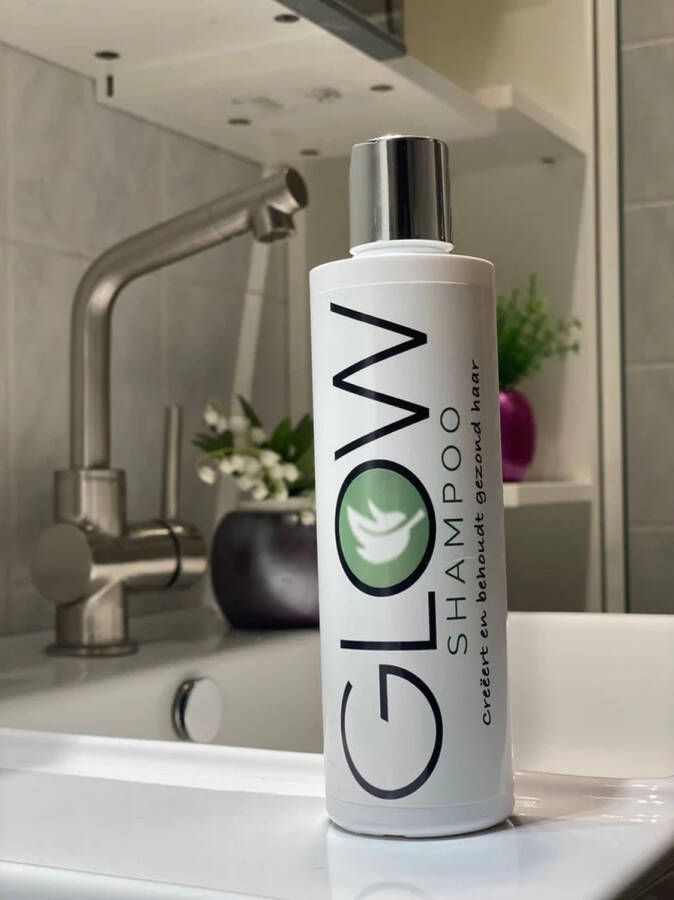 GLOWFORYOU Organic GLOW™ Moisture Shampoo- Voorkomt en Vermindert Haaruitval- 100% Natuurlijke Stoffen- Haarverzorging- 250ml