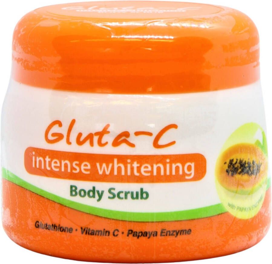 Gluta-c intense skin lightening body scrub 120 gr