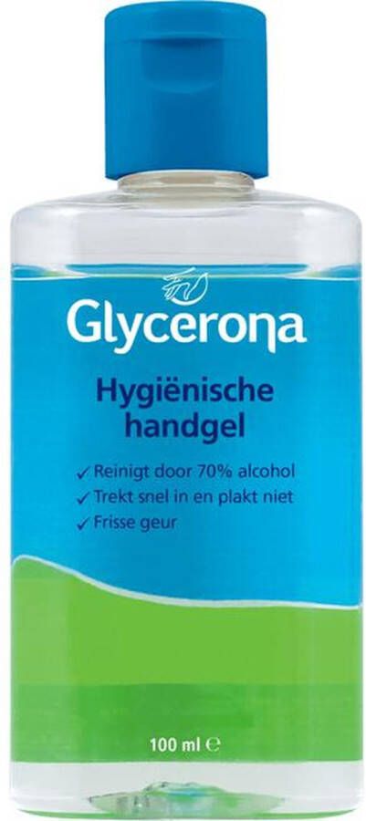 Glycerona x6 Hygiënische Aloë Vera Handgel 100 ML