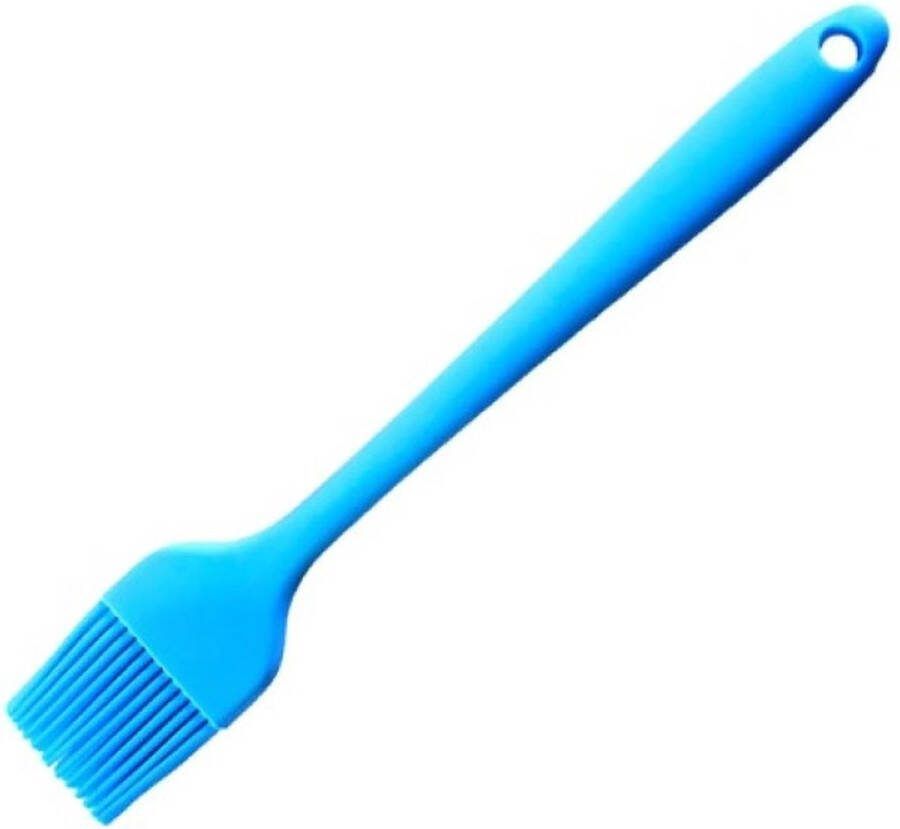 Go Gadget Bakkwast 26CM Blauw Siliconen Keukengerei Insmeren Invetten