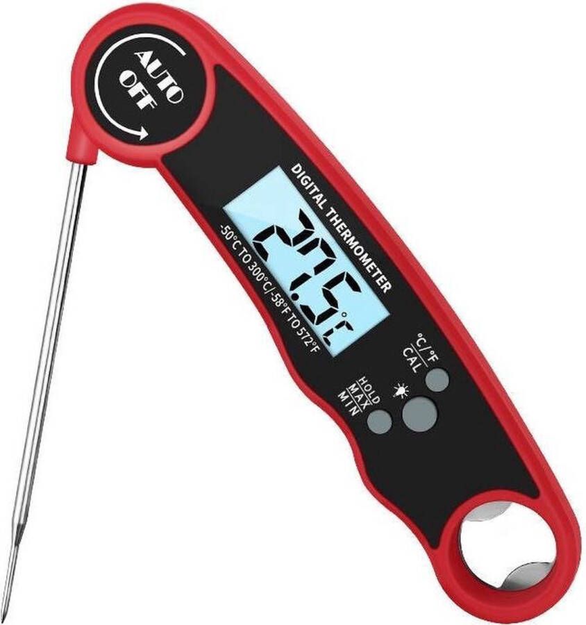 Go Gadget BBQ Thermometer: Draadloos Waterdicht (IP67) Keuken & Vlees Temp Meter