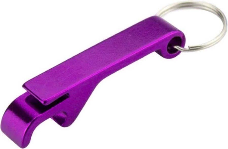 Go Gadget Bieropener Sleutelhanger Flesopener Keychain Paars