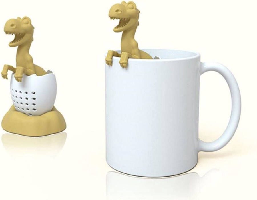 Go Gadget Dino baby theefilter infuser thee maken