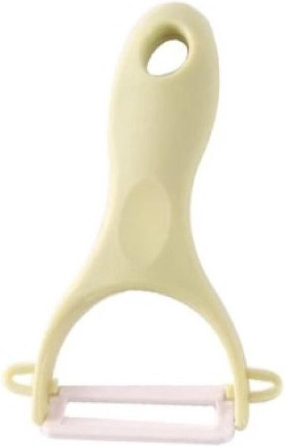 Go Gadget Dunschiller Aardappels groenten en fruit Anti-slip RVS Aardappelschiller Nordic Green Groen
