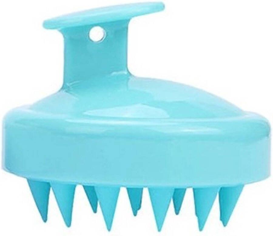 Go Gadget Haarborstel Massageborstel Anti-roos Haargroei Rond Siliconen Scalp Massager Mint