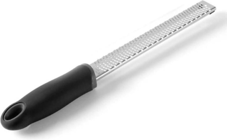 Go Gadget Keukenrasp Rasp Zesteur Peeling Keukenaccessoire Met Beschermkap Anti-slip Zwart