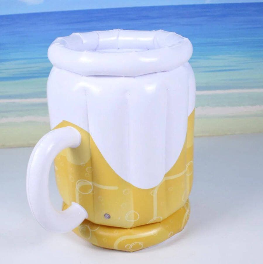 Go Gadget Opblaasbare Bierkoeler Bierpul Bierfles Koeler 1 set van 2 stuks