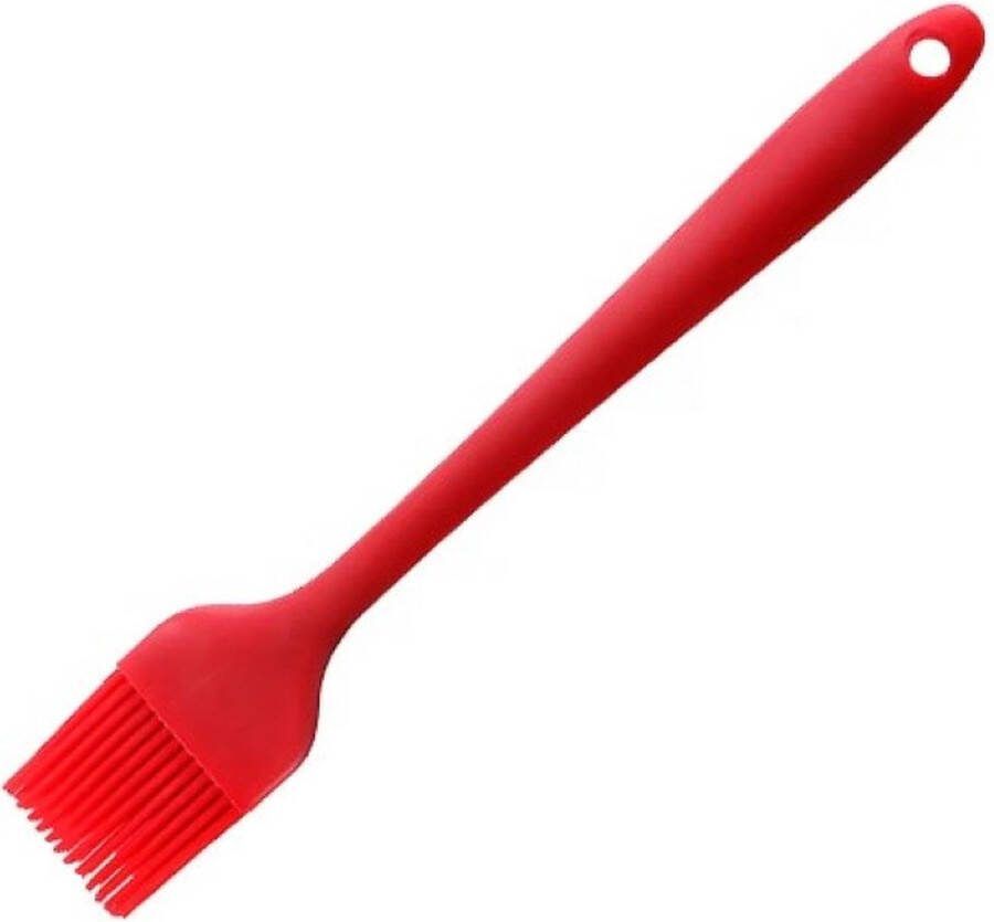 Go Gadget Siliconen Bakkwast Keukenaccessoire Keukengerei Bakken Rood