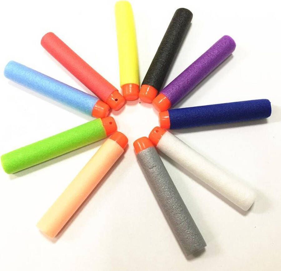 Go Gadget Universele pijltjes geschikt voor nerf-n-strike speelgoedblasters 20 stuks multicolour