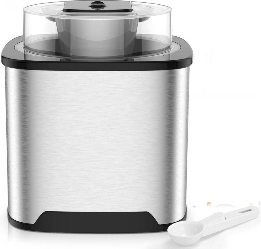 Go-shipping Ijsmachine 2L Multifunctioneel Sorbetijs Frozen Joghurt En Meer Grijs