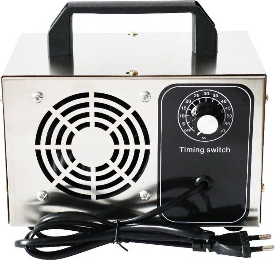 Go-shipping Luchtreiniger Air Purifier Luchtfilter Desinfectie Ozon Generator 220V 60G Zilver