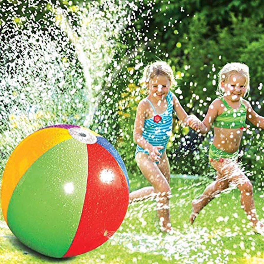 Go2Goshop Bal 70cm waterbal opblaasbaar speelgoedbal strandbal outdoor spel water speel bal water waterspeelgoed