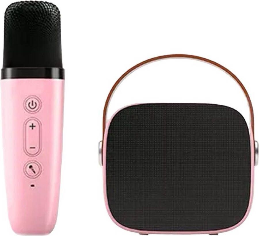 Goboox Karaoke set met Microfoon Draadloze Karaoke Microfoon Karaoke set voor Volwassenen Bluetooth Karaoke Microfoon Bluetooth Speaker Draadloos