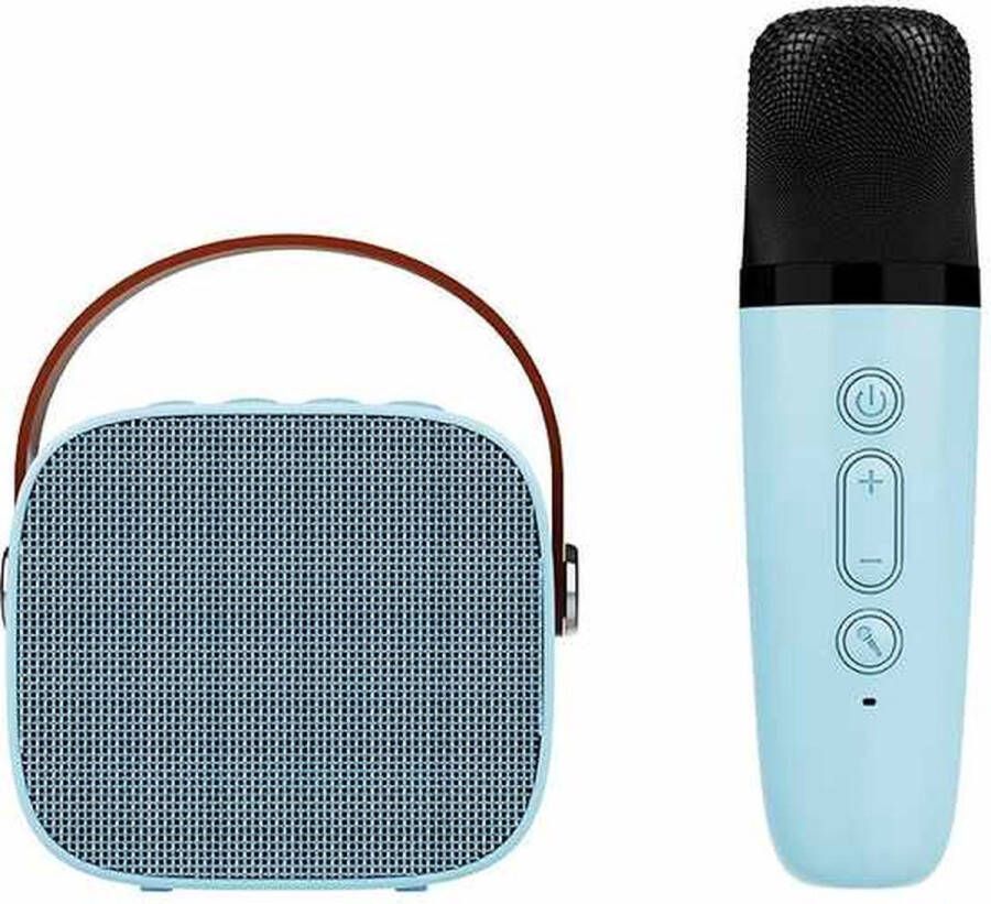 Goboox Karaoke set met Microfoon Draadloze Karaoke Microfoon Karaoke set voor Volwassenen Bluetooth Karaoke Microfoon Bluetooth Speaker Draadloos