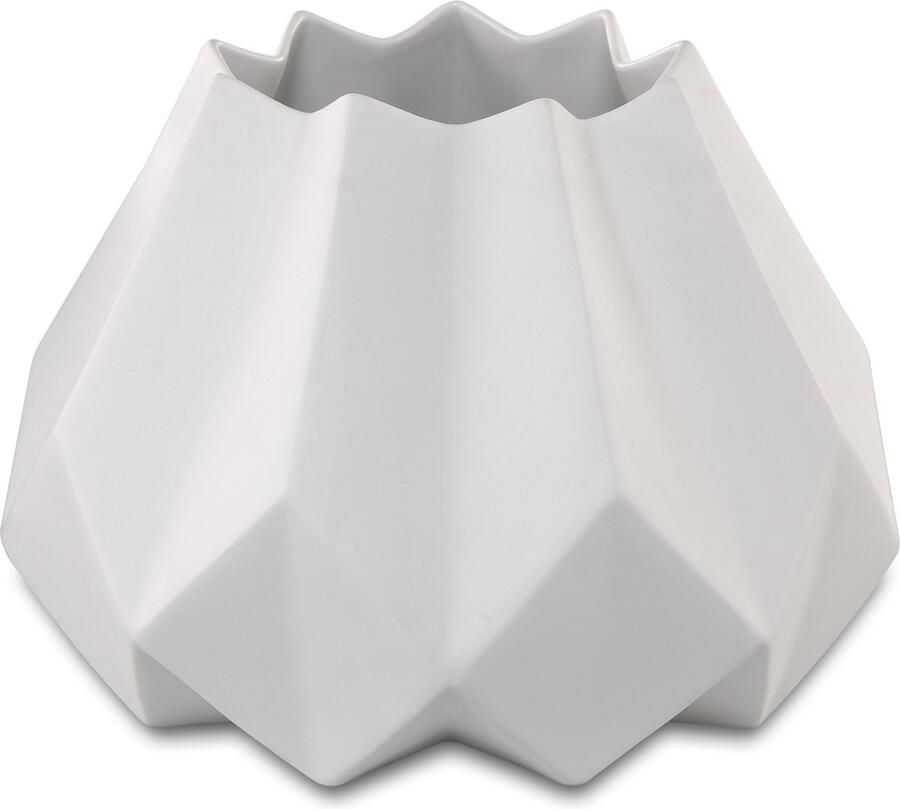 Goebel Kaiser | Vaas Polygono Star 25 | Hoogwaardig porselein 25cm