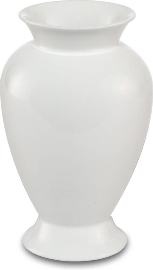 Goebel® Kaiser | Vaas ""Barock 18"" | Hoogwaardig Porselein Wit 18cm