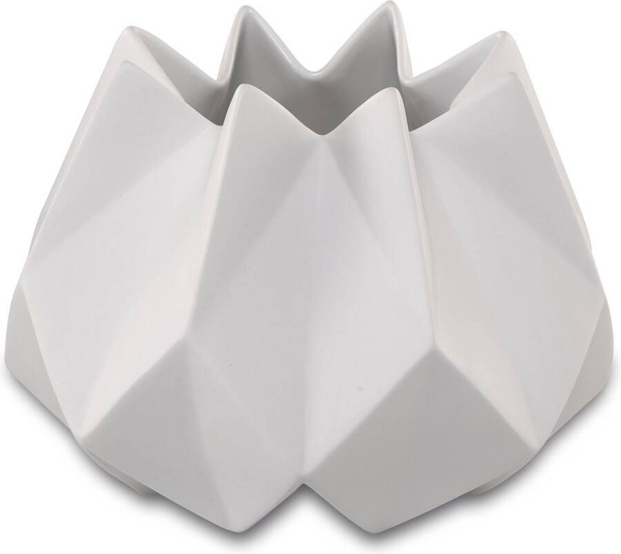 Goebel Kaiser | Vaas Polygono Star 18 | Hoogwaardig porselein 18cm