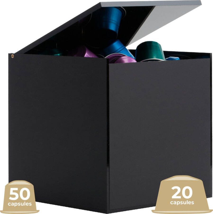 Goedewaere Capsulehouder Koffiecups Houder Geschikt voor o.a. Nespresso en Dolce Gusto Multifunctioneel Keuken organizers