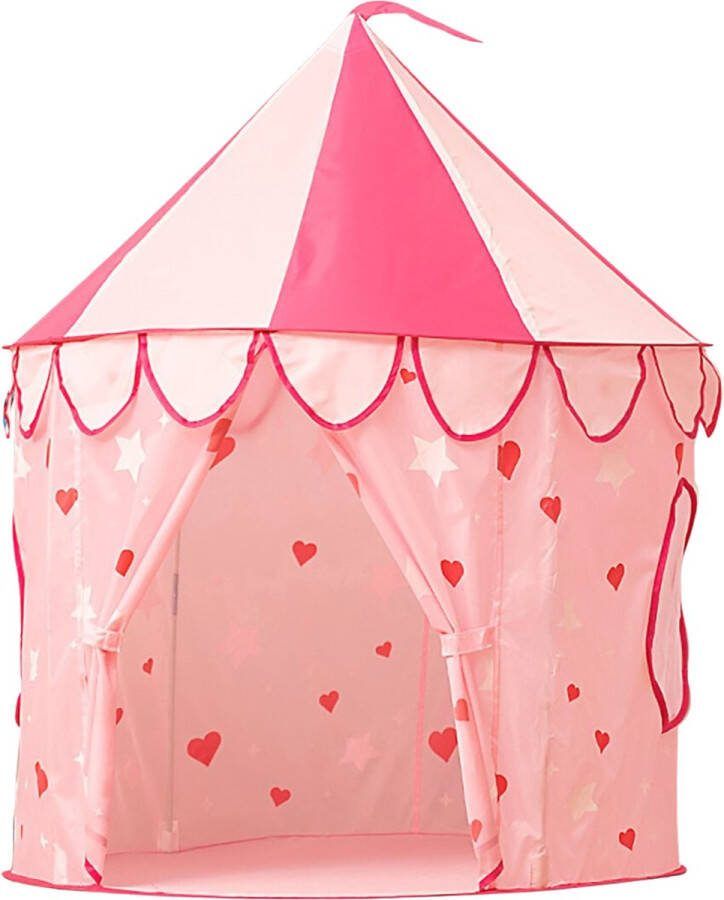Gofun Heavenly Hearts Speeltent Voor Kinderen Vanaf 3 Jaar Buiten en Binnen Speeltentje Voor meisjes Roze