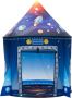 Gofun Starshuttle Speeltent 100 x 135 cm Voor Kinderen Vanaf 3 Jaar Buiten en Binnen Speeltentje Raket Blauw - Thumbnail 1