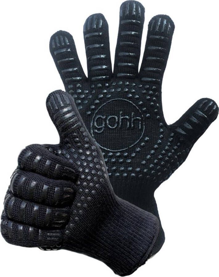 Gohh 2 BBQ Handschoenen Ovenhandschoenen (Aramide en Kevlar) beschermt tot 500 °C Extra Lang