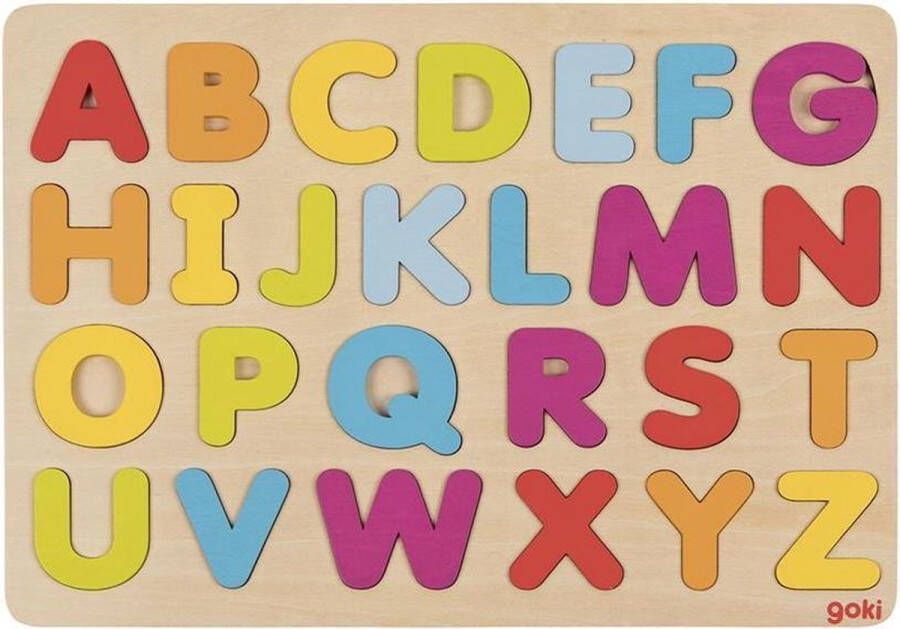 Goki Alphabet puzzle