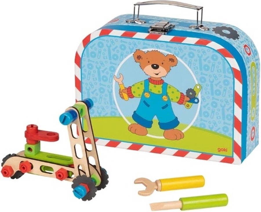 Goki Build-a-vehicle Suitcase 25 x 8