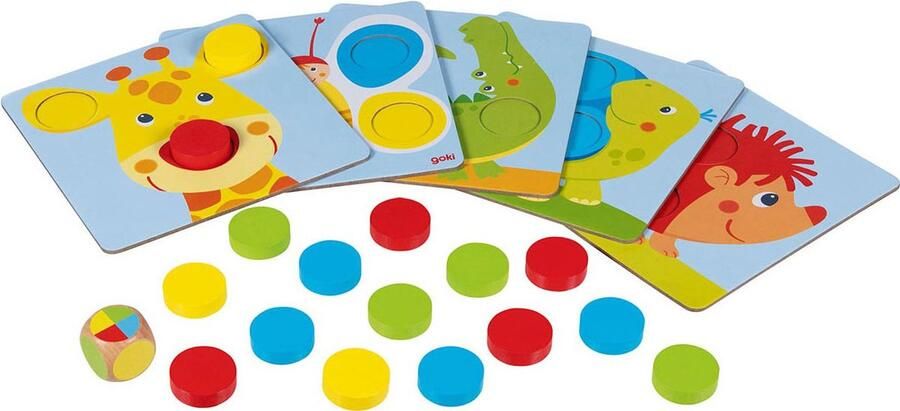 Goki Mijn eerste kleursorteerspel 16dlg