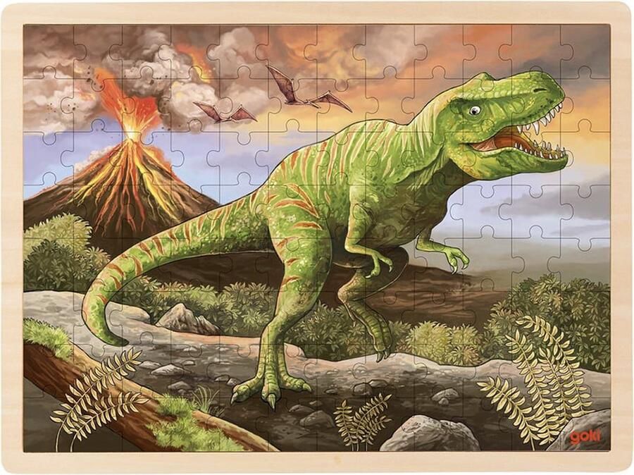 Goki Puzzle T-Rex 40 x 30 x 0