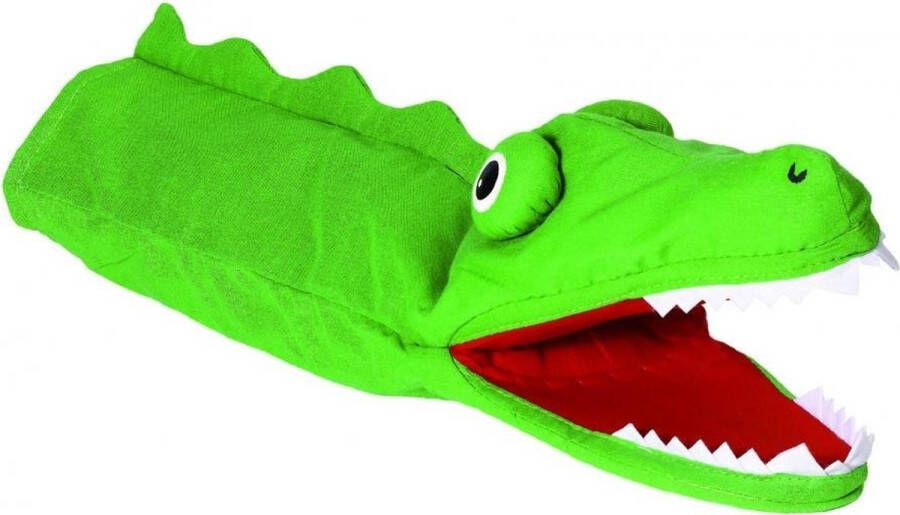 Goki Handpop krokodil 39cm