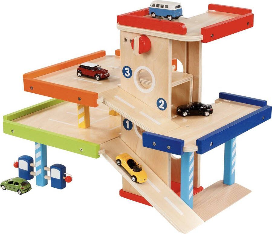 Goki Houten Parkeergarage (zonder auto's)