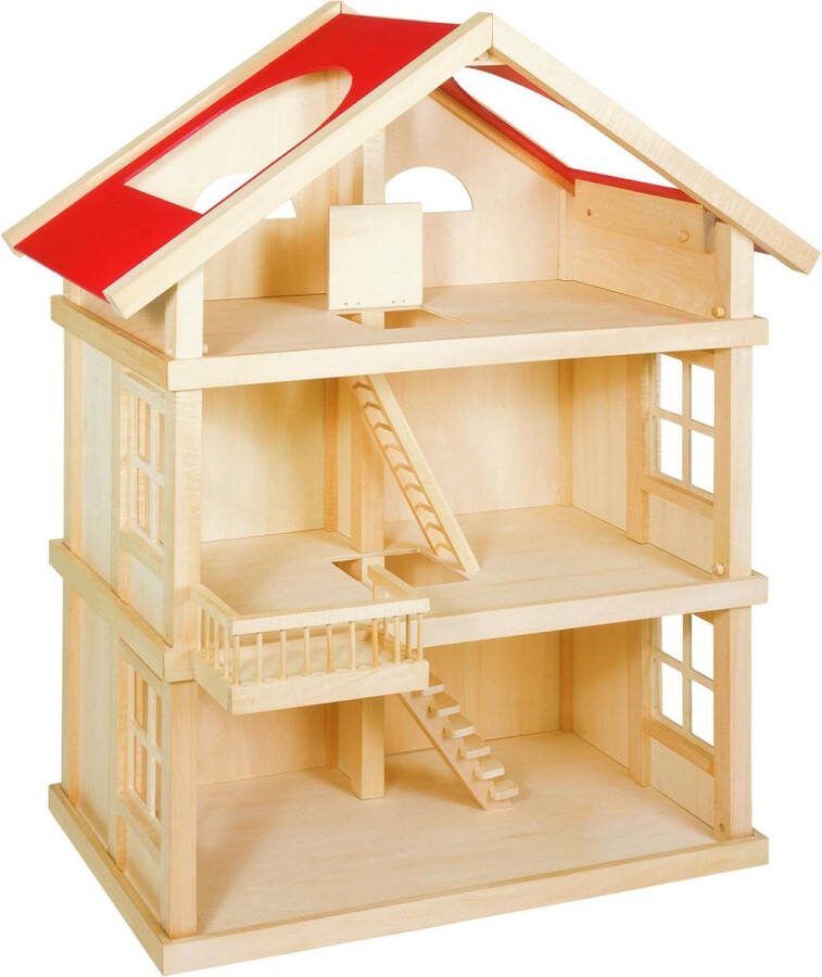 Goki Houten poppenhuis groot 65 x 35 x 87 5 cm