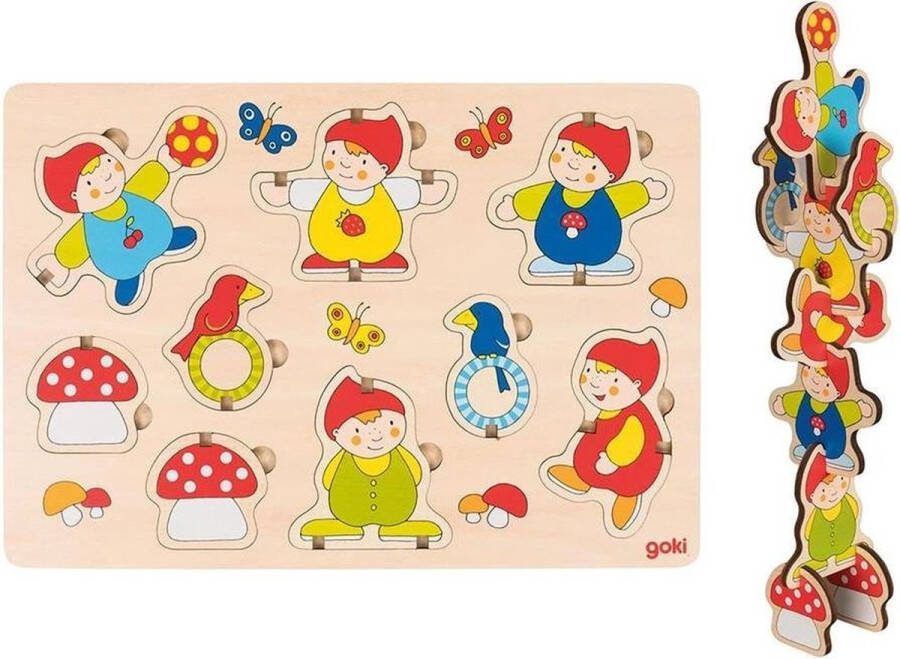 Goki Houten Puzzel Dwergen