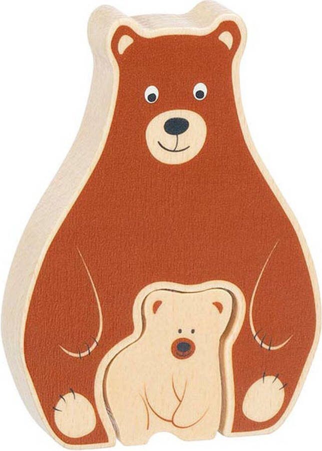 Goki Houten Puzzel Staand Beert 2st