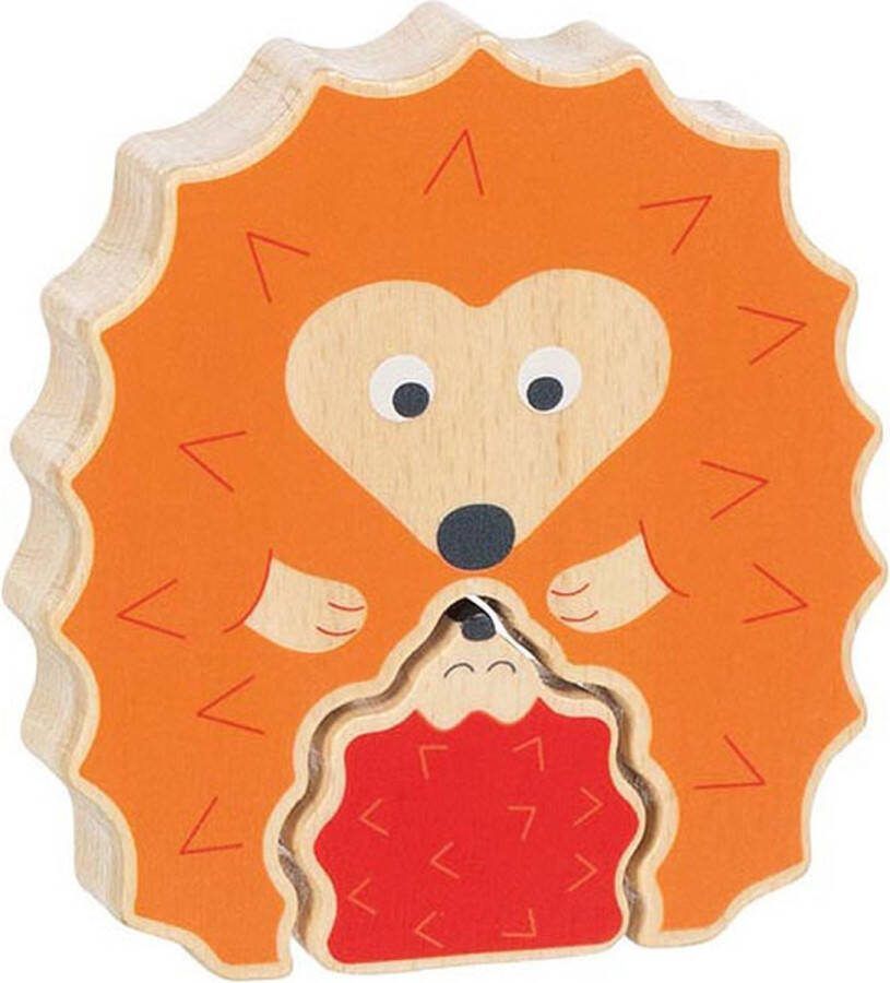 Goki Houten Puzzel Staand Egelt 2st