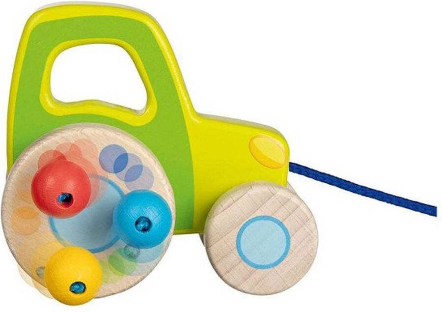Goki Houten Trekfiguur Tractor