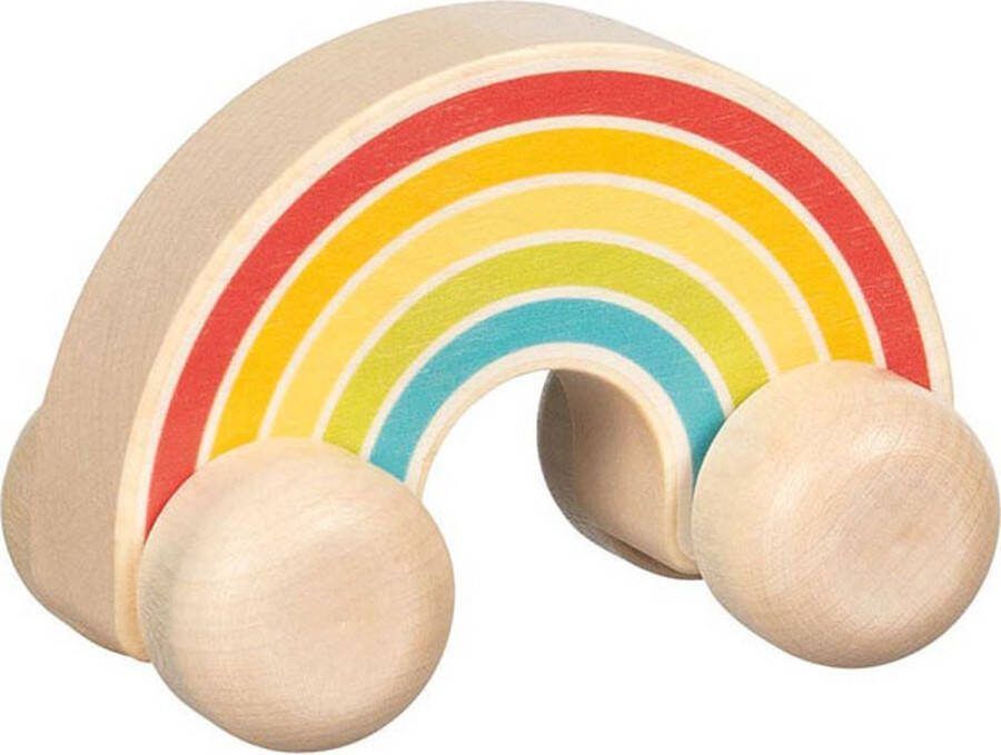 Goki Houten Voertuig Regenboog