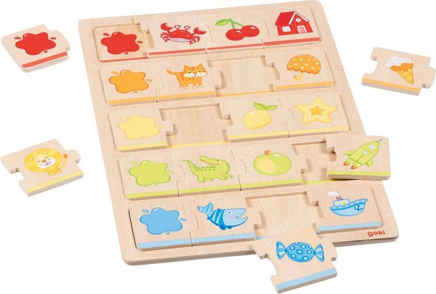 Goki Mijn Eerste Kleuren Legpuzzel 20st