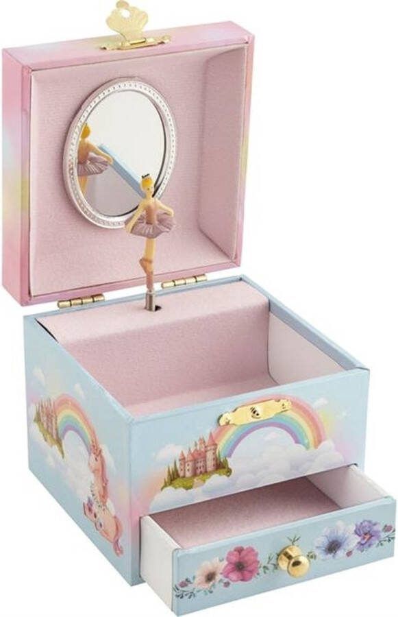 Goki Muziekdoos Elfje 11 Cm Roze blauw