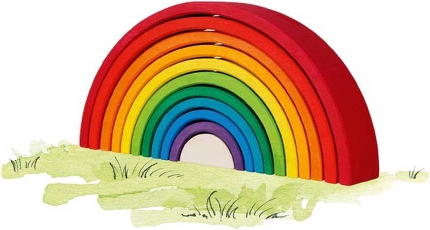 Goki Regenboog Bouwblokken 11dlg