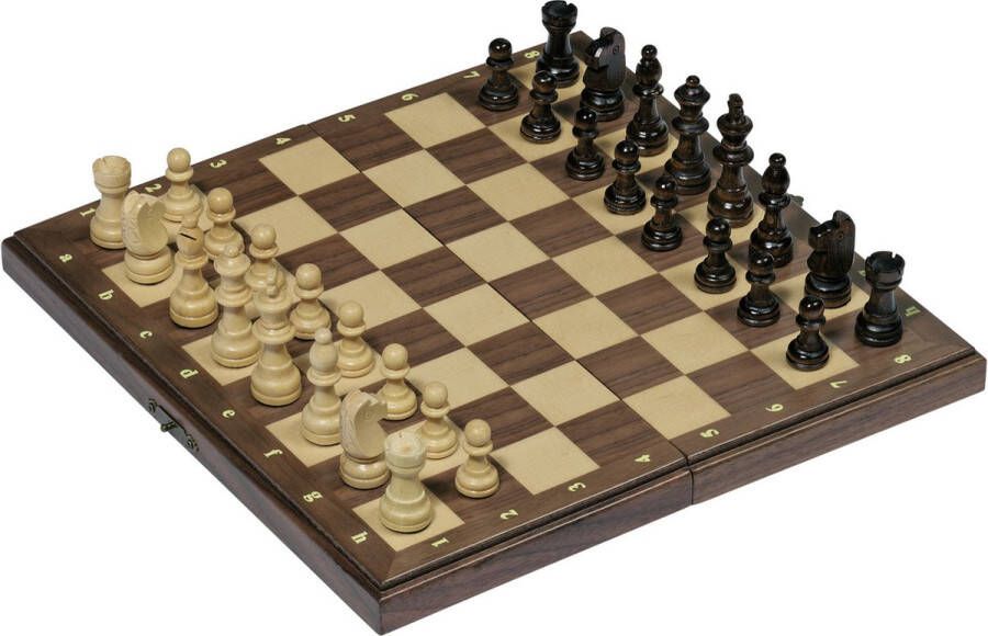 Goki schaakbord magnetisch en opvouwbaar