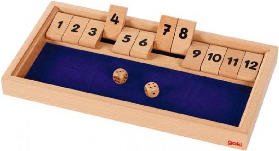 Goki Shut the box game 32