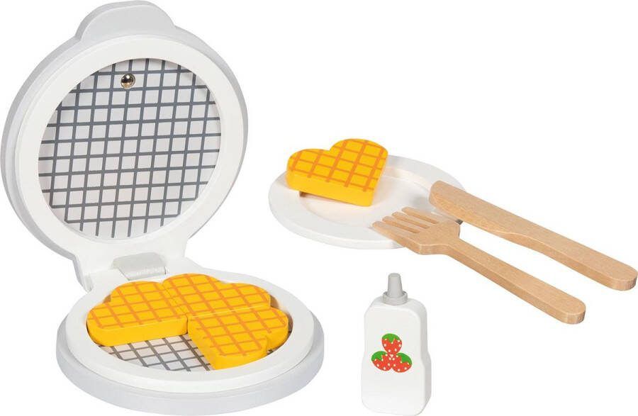Goki Houten Wafelijzer met Accesoires 9dlg