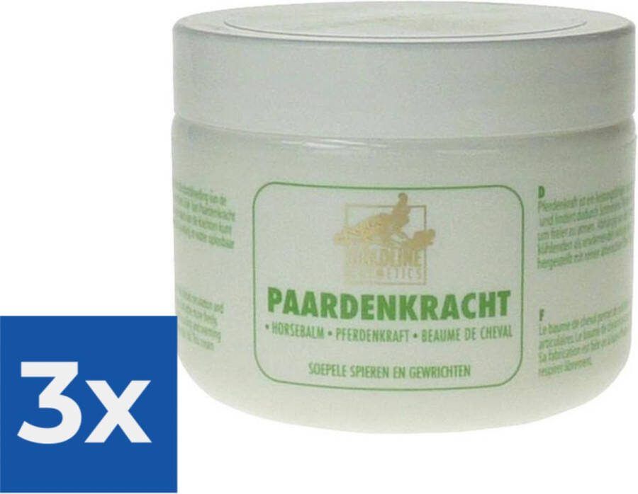 GOLD LINE Goldline Paardenkracht 250 ml Bodycrème Voordeelverpakking 3 stuks