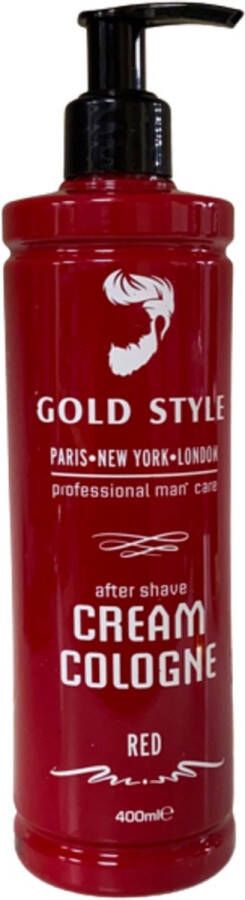 Gold style aftershave- professional man care 400 ml Aftershave cream cologne