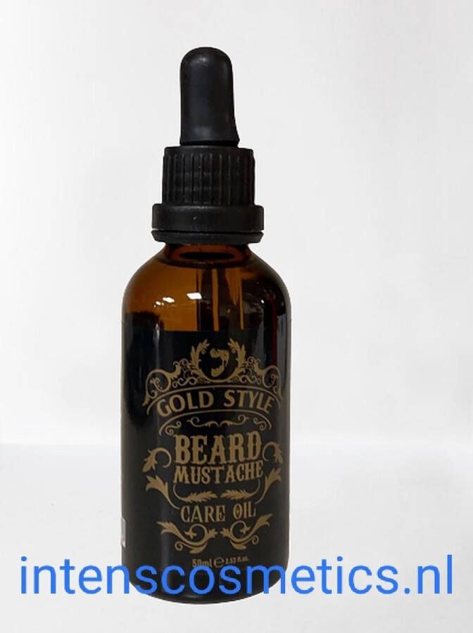 Gold style Beard and Mustache Care Oil baardolie snorverzorgingsolie 50 ml