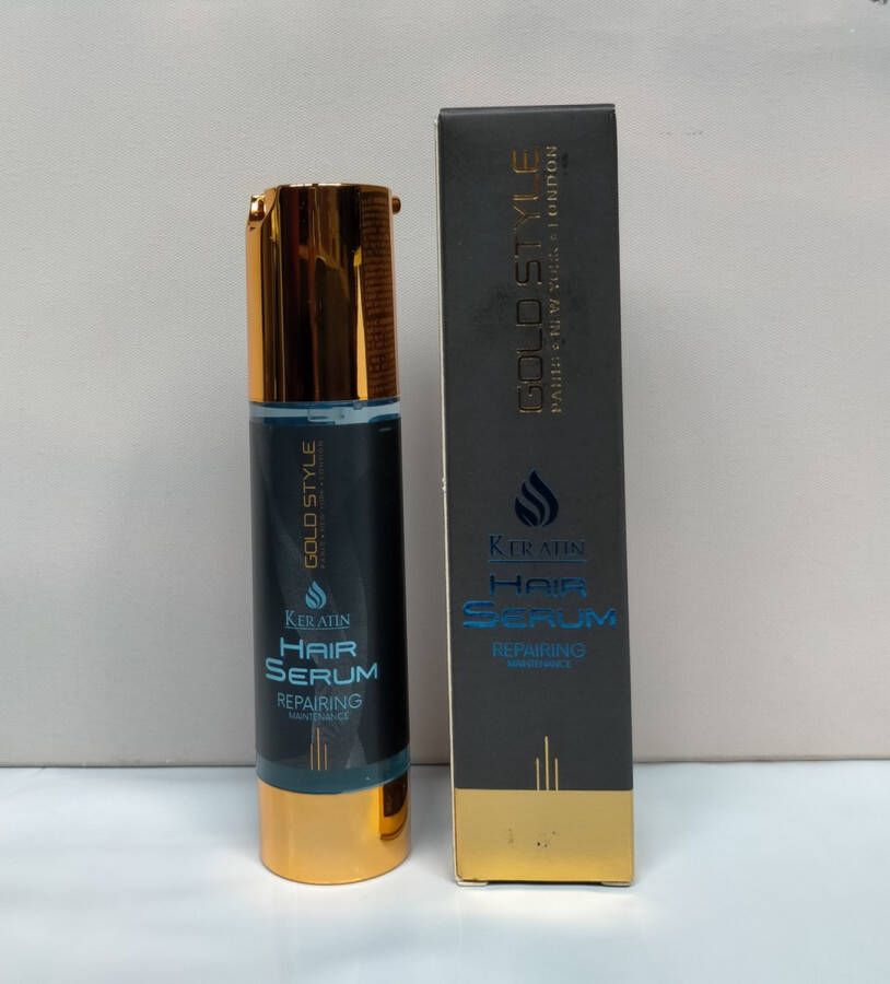 Gold style KERATIN HAIR SERUM MOISTURIZER REPAIR 50 ml Haarserum Haarverzorging haarolie